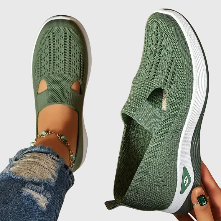 Lévroline | Sneakers slip-on texturée