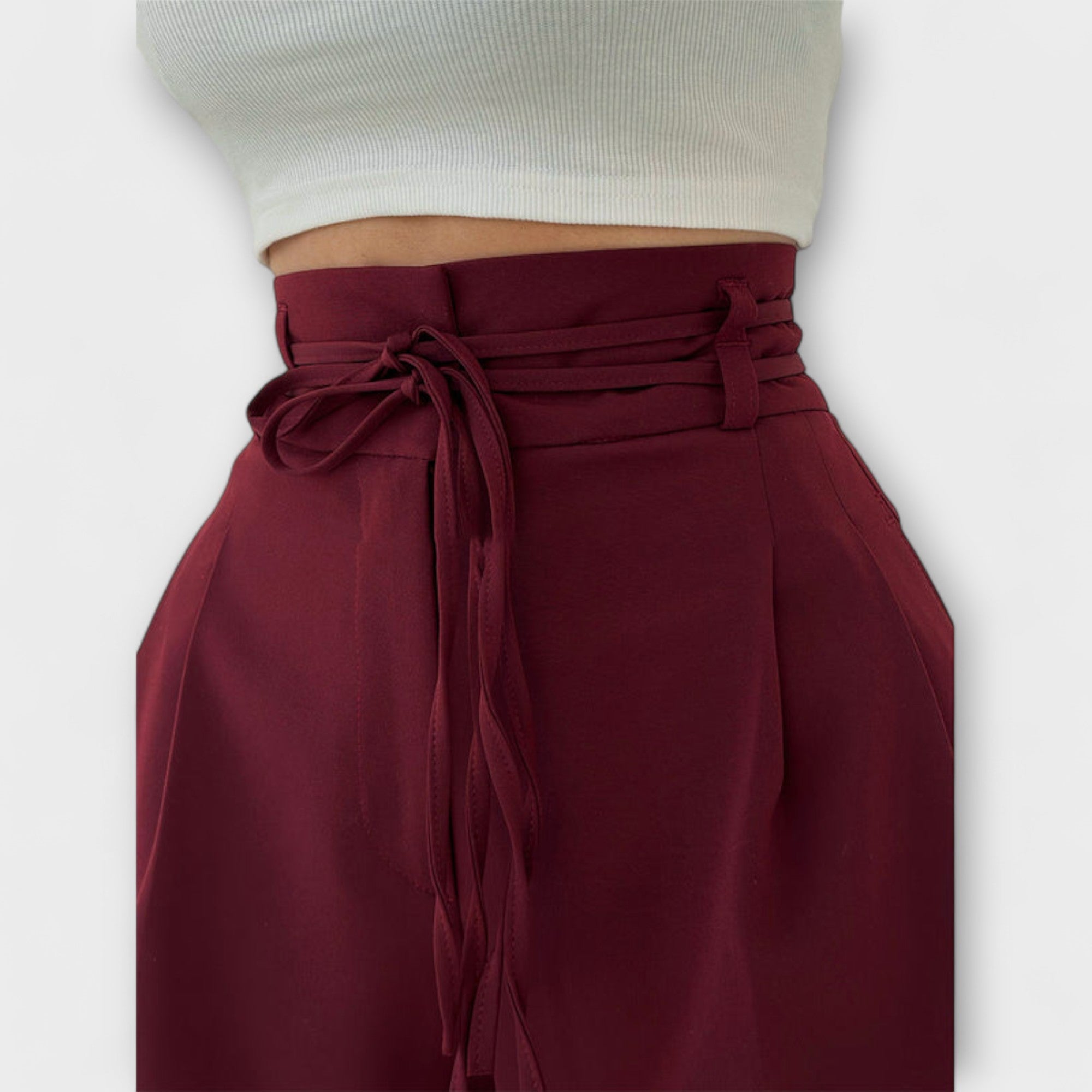 Jill | Pantalons de loisirs à fermeture à lacets