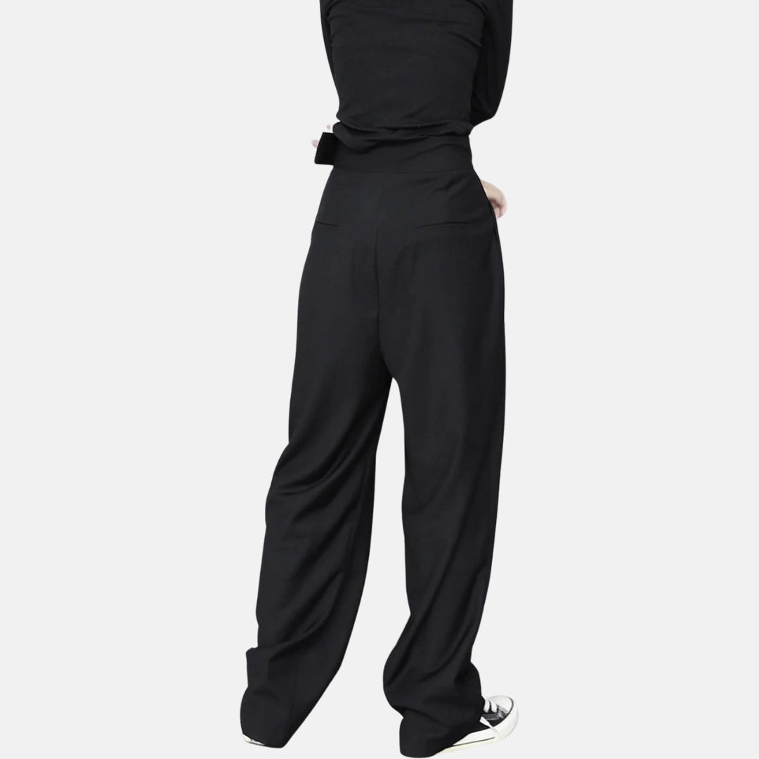 Nora | Pantalon ample plissé