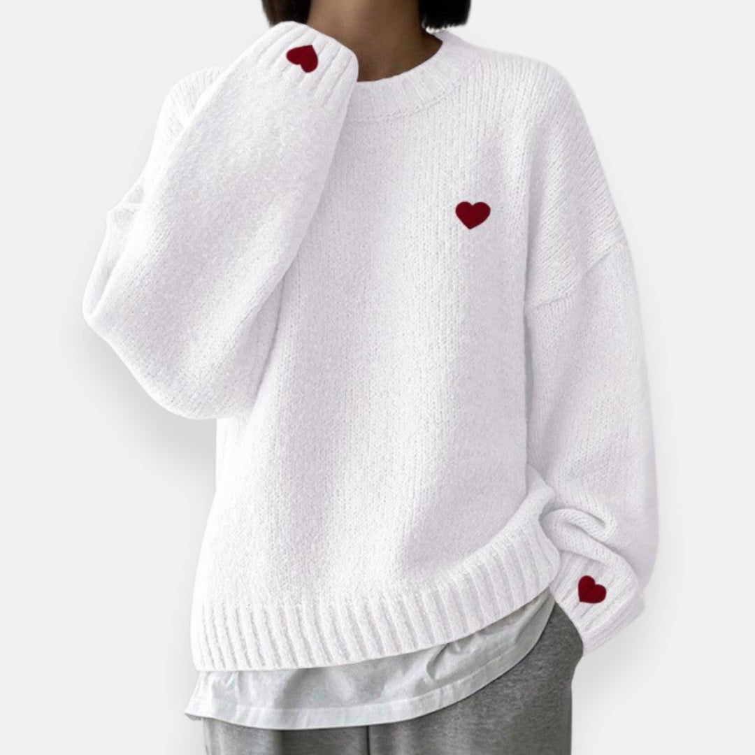 Eulalia | Pull à détails brodés