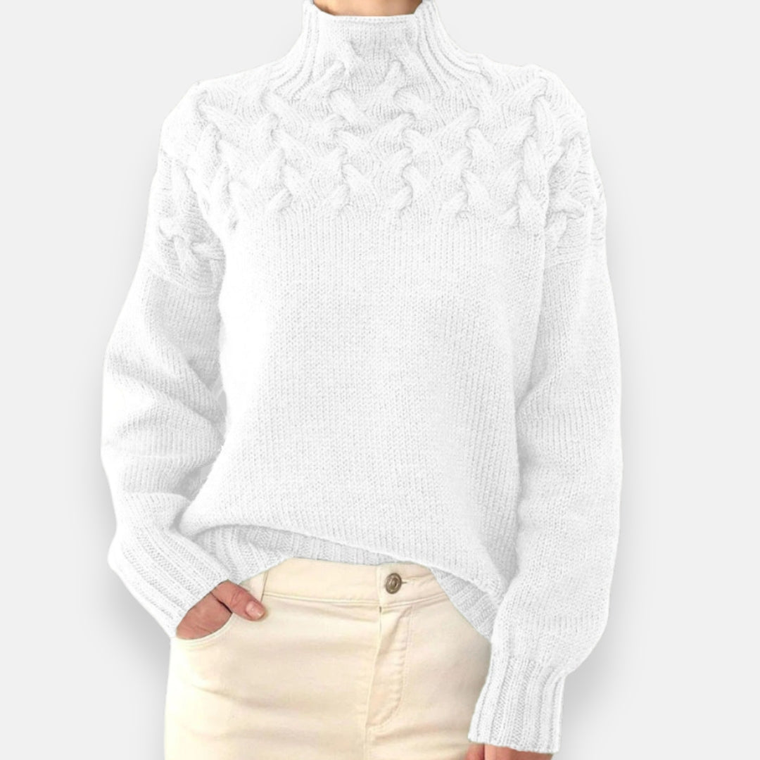 Eugénia | Pull torsadé doux