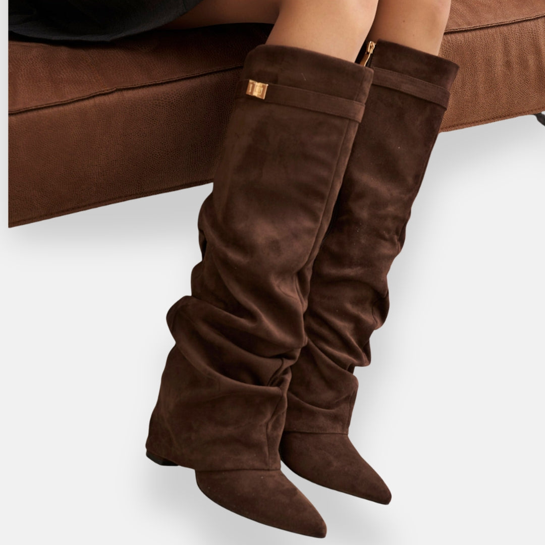 Iséline | Bottes Drapées