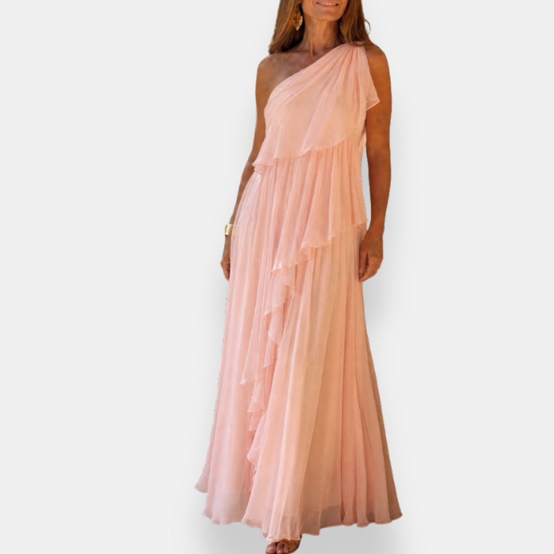 Dorvarine | Robe Asymétrique à Volants