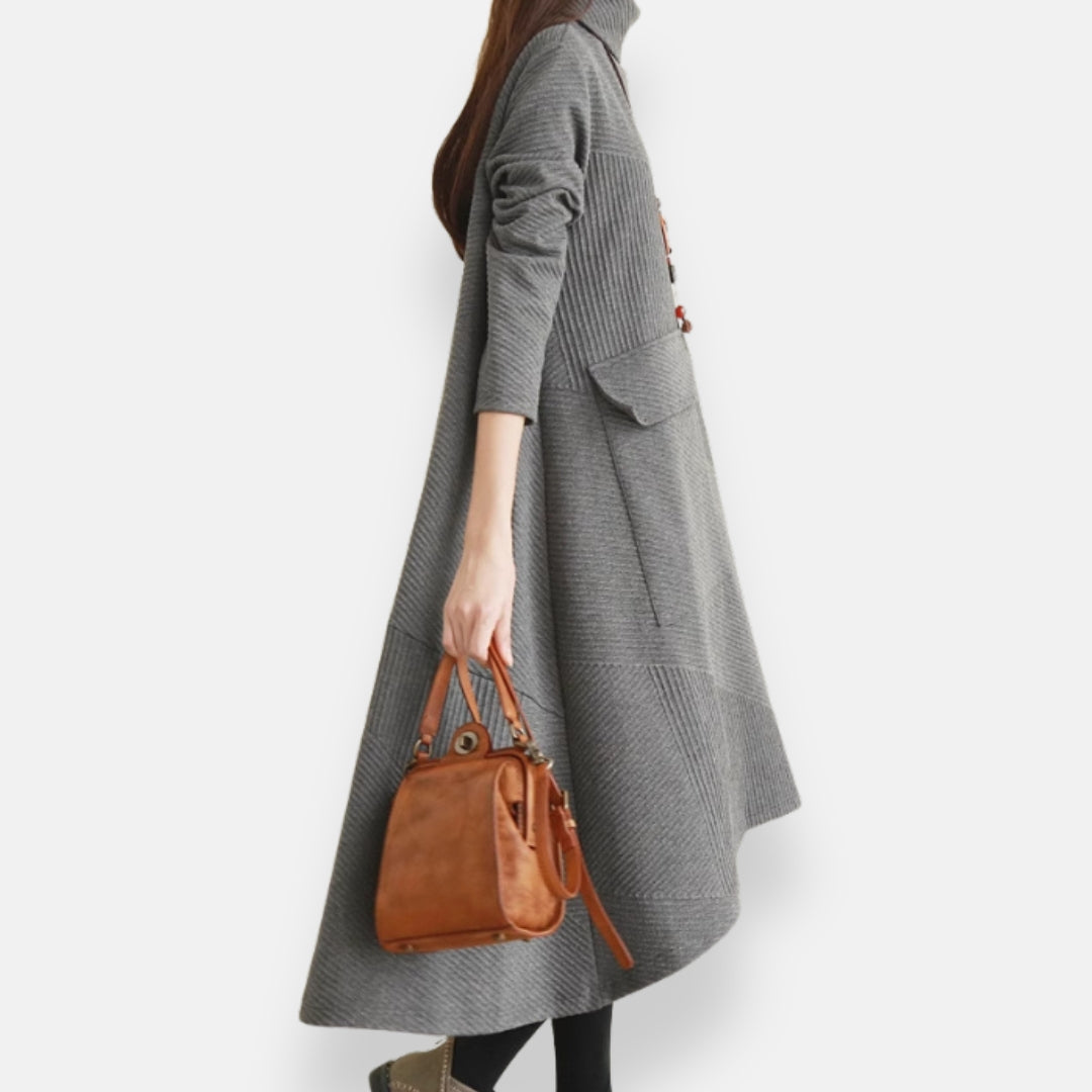 Urraca | Robe midi ample