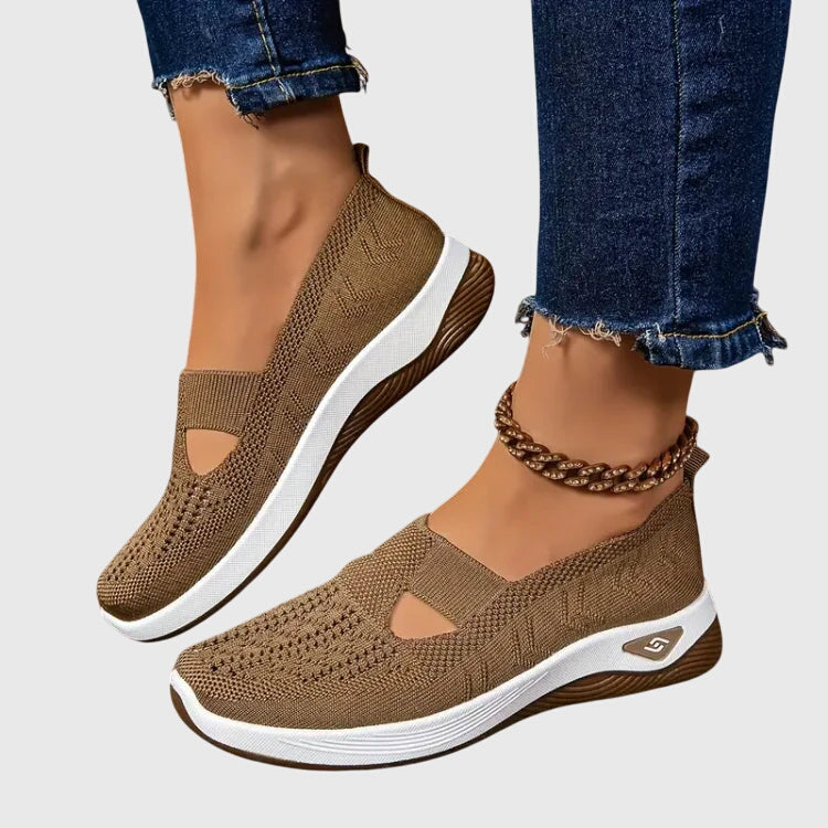 Lévroline | Sneakers slip-on texturée