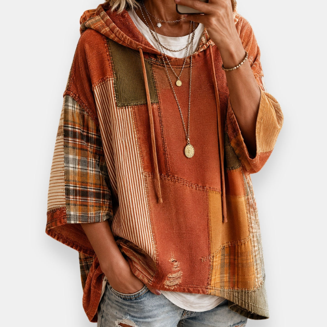 Kamélia | Poncho Capuche