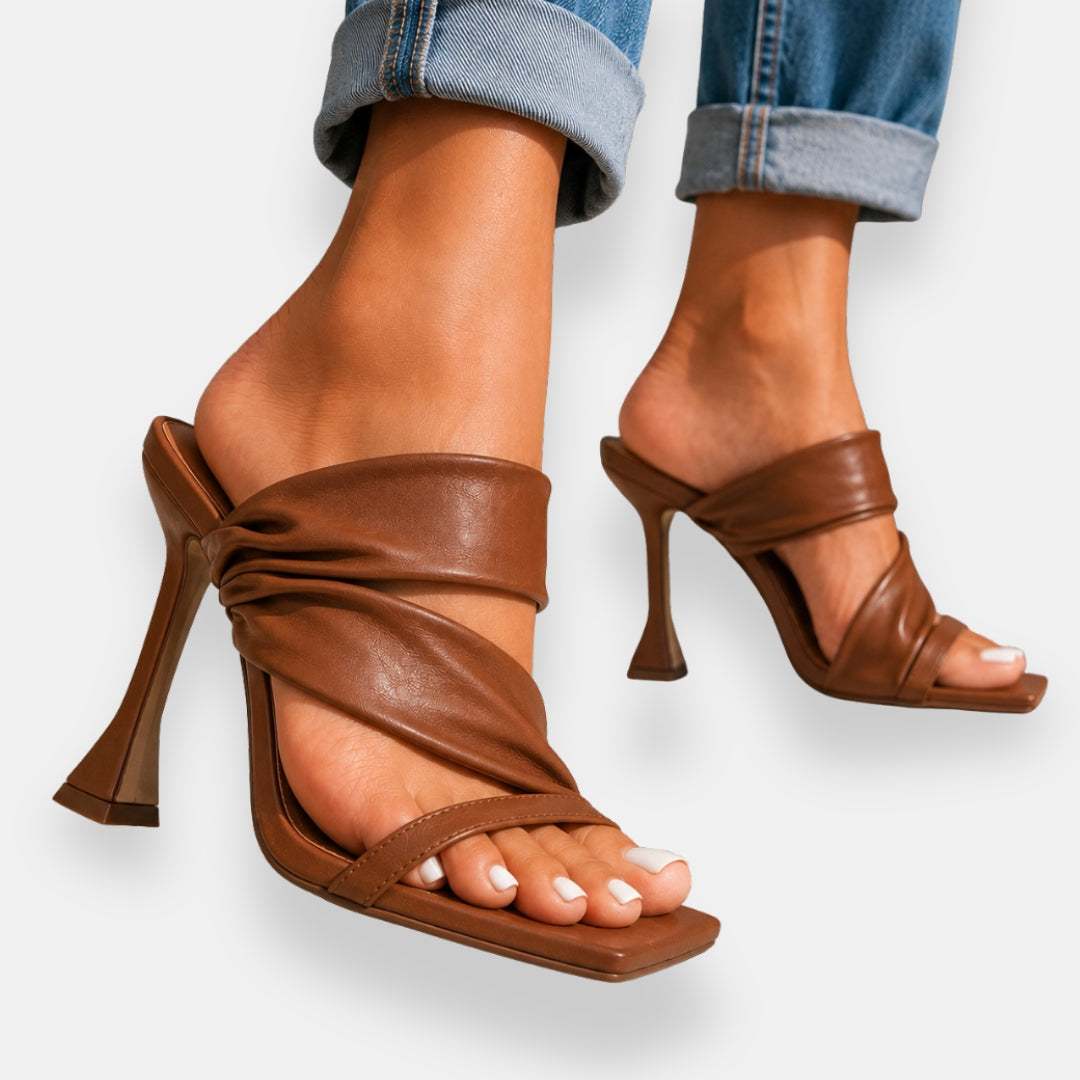 Bettine | Sandales Talon Torsadées