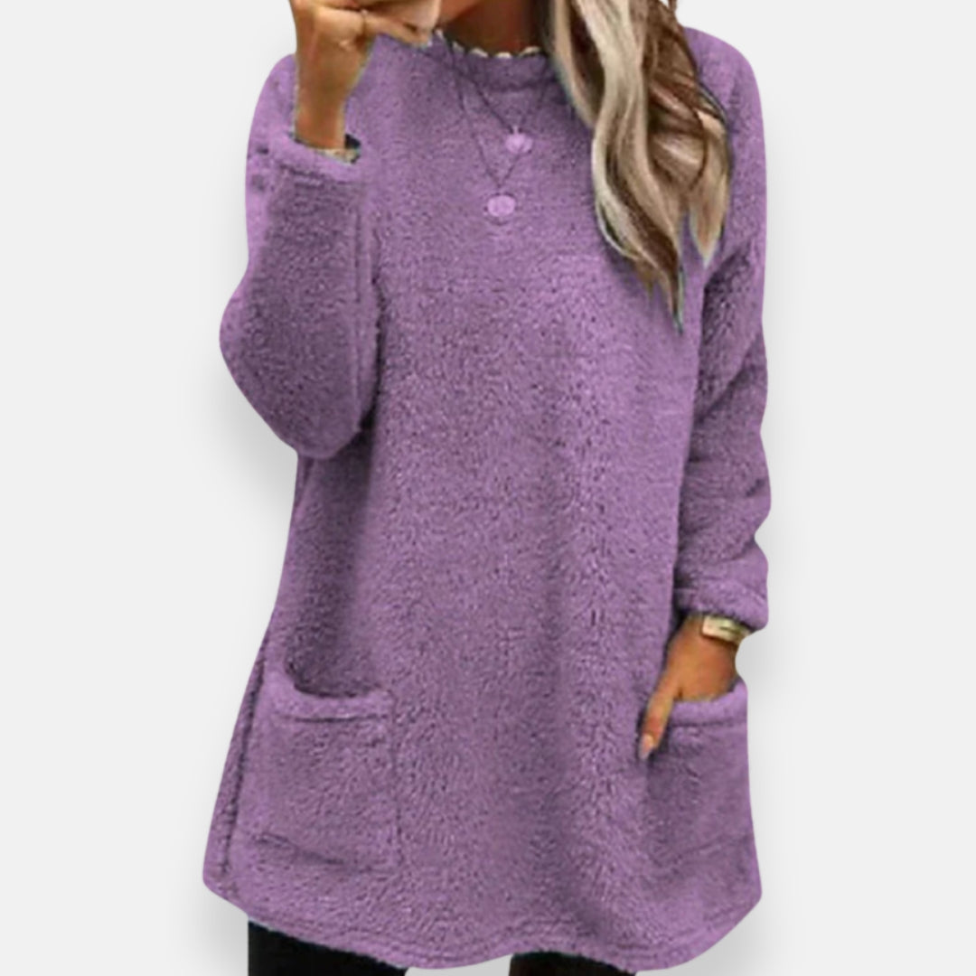 Joly | Pull en fausse fourrure confortable