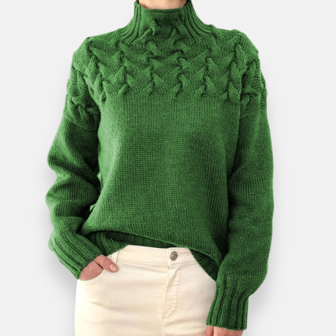 Eugénia | Pull torsadé doux