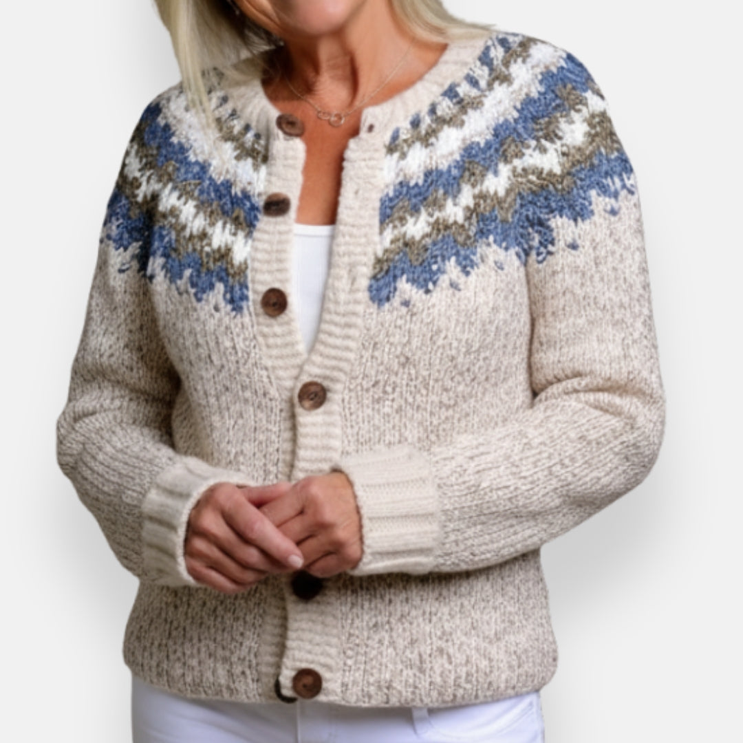 Lalie | Cardigan en laine moderne