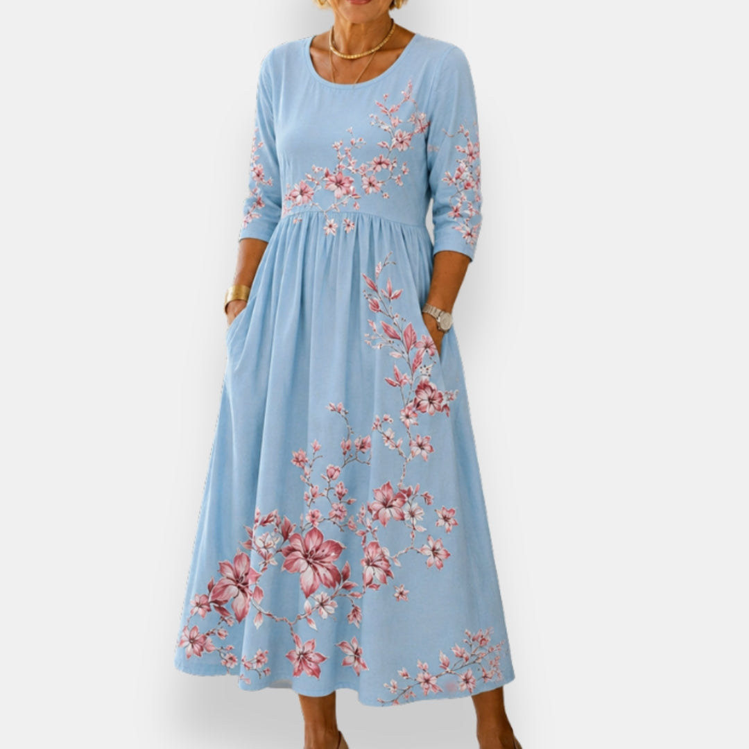 Nerta | Robe Douce Fleurie
