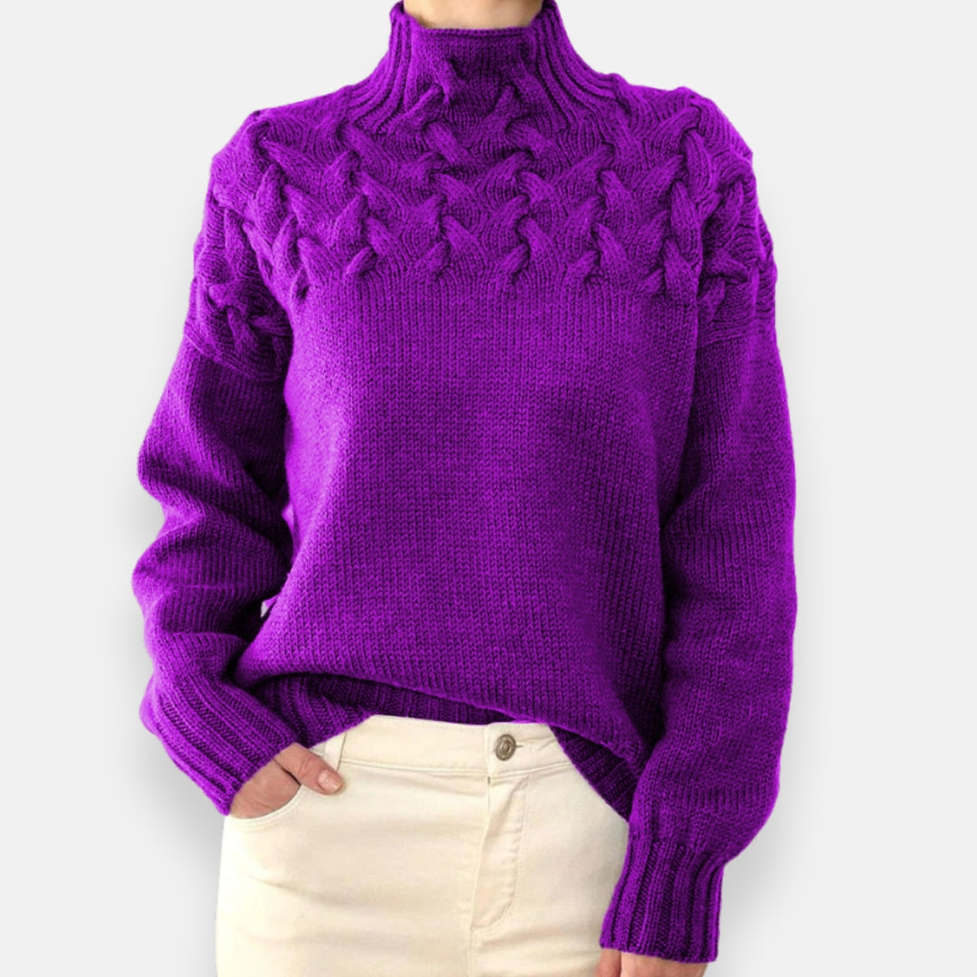 Eugénia | Pull torsadé doux