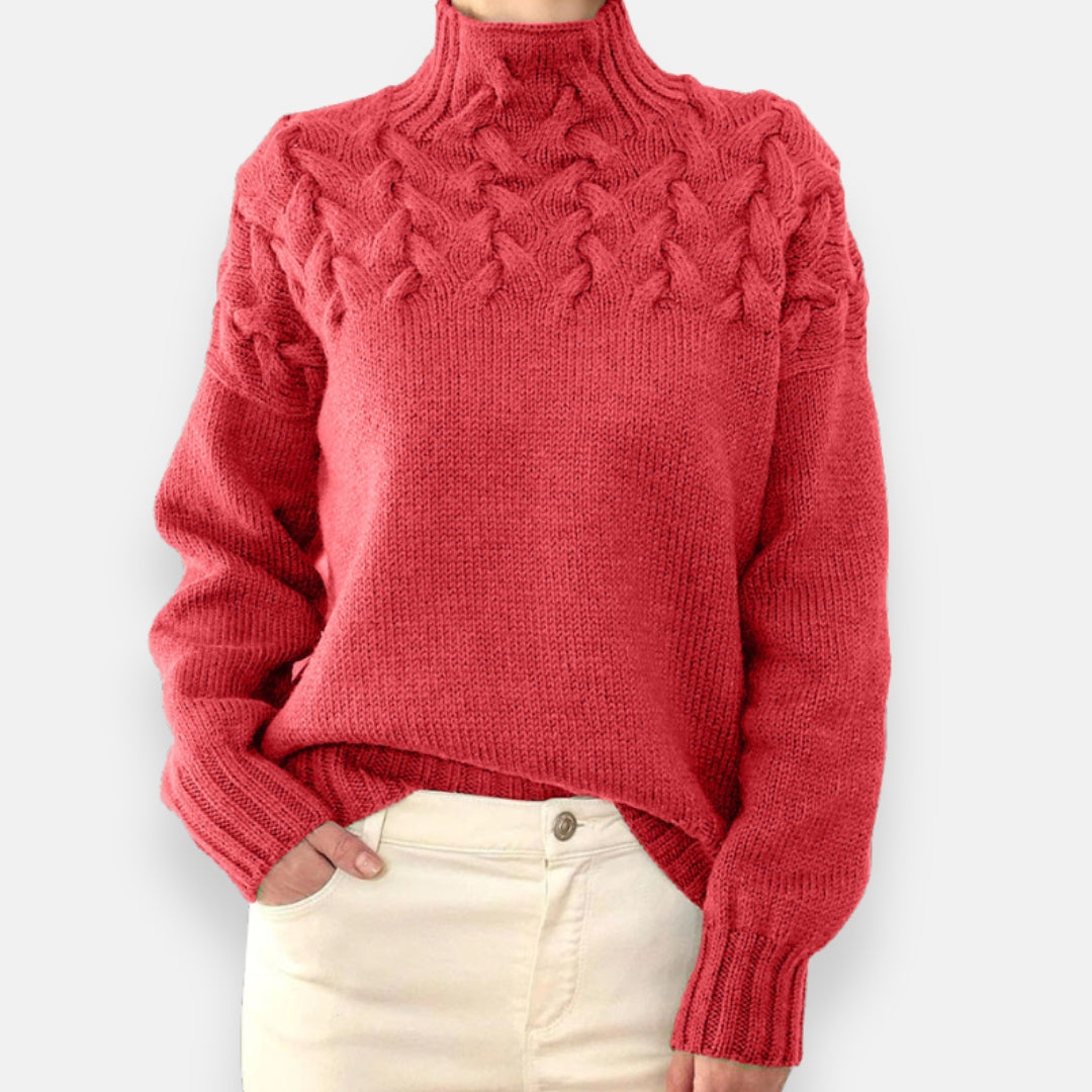 Eugénia | Pull torsadé doux