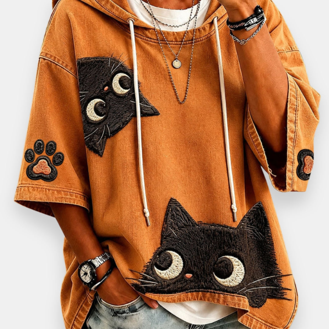Kamélia | Poncho Capuche