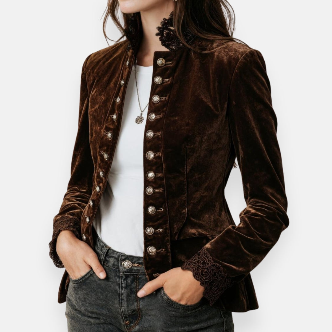 Nolwennia | Veste à boutons décoratifs