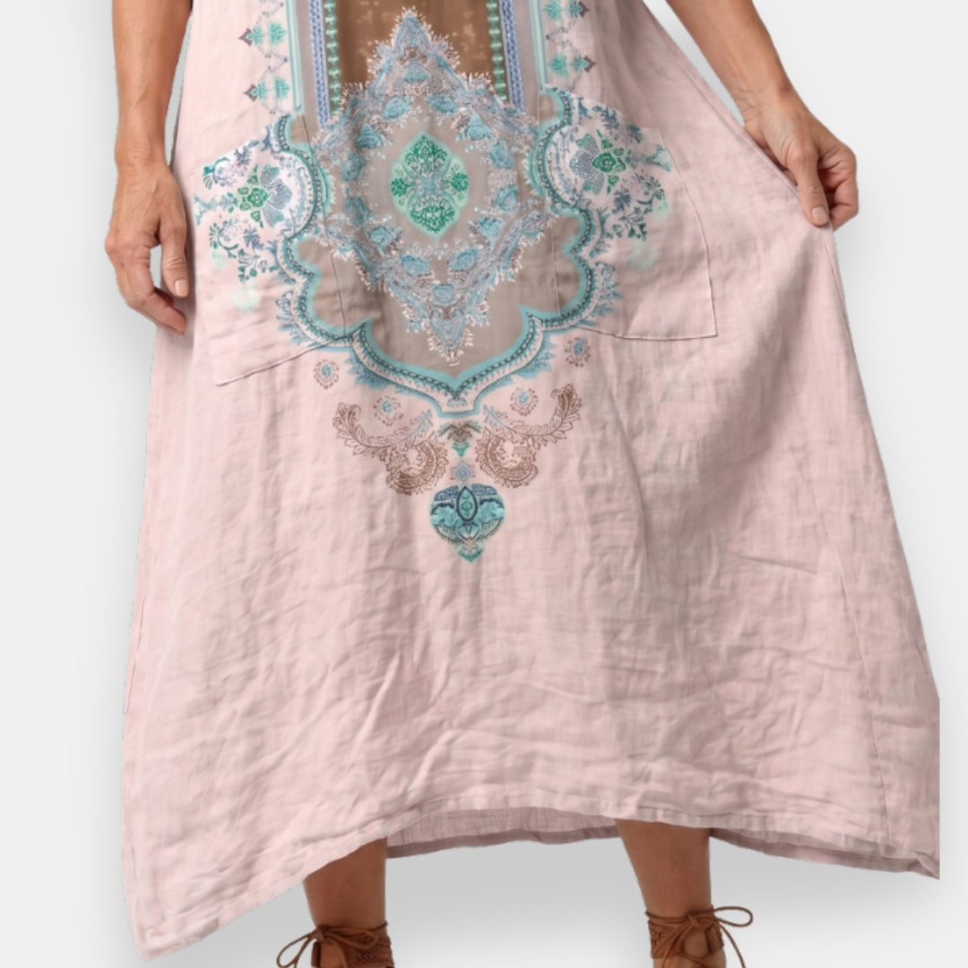 Enouig | Robe Kaftan Brodée