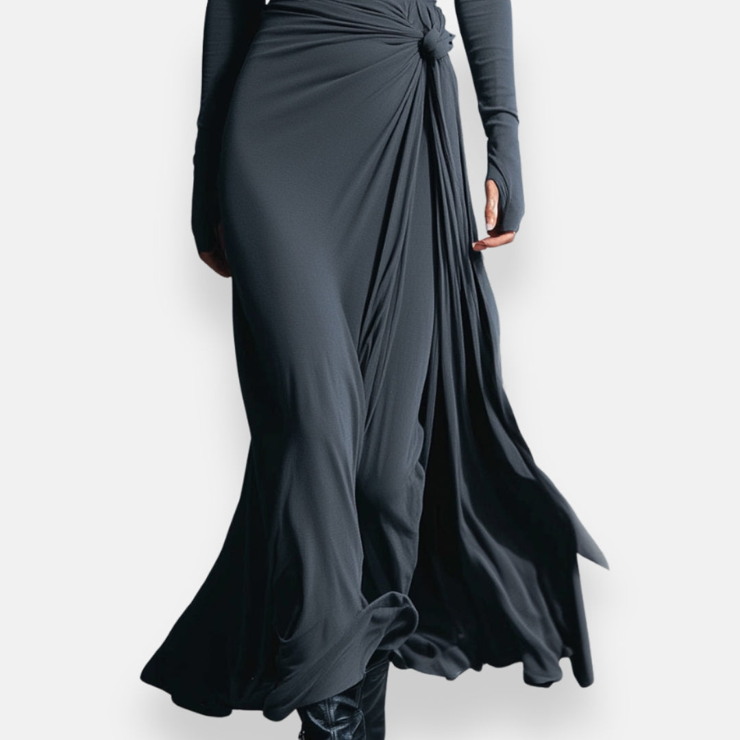 Orphée | Robe Drapée Élégante