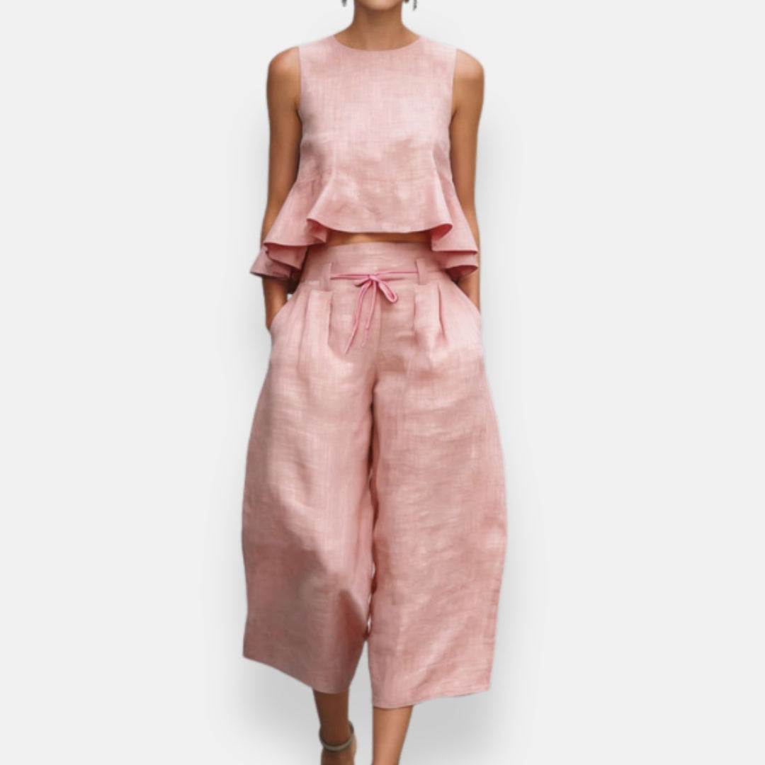 Iselvarne | Ensemble Crop Volanté
