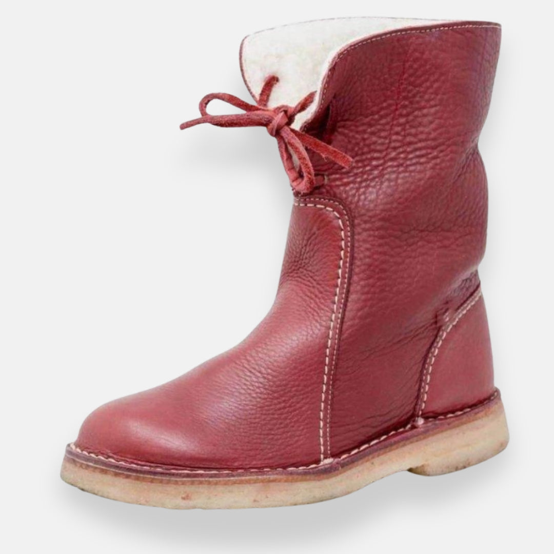 Karianne | Bottines en Cuir à Lacets