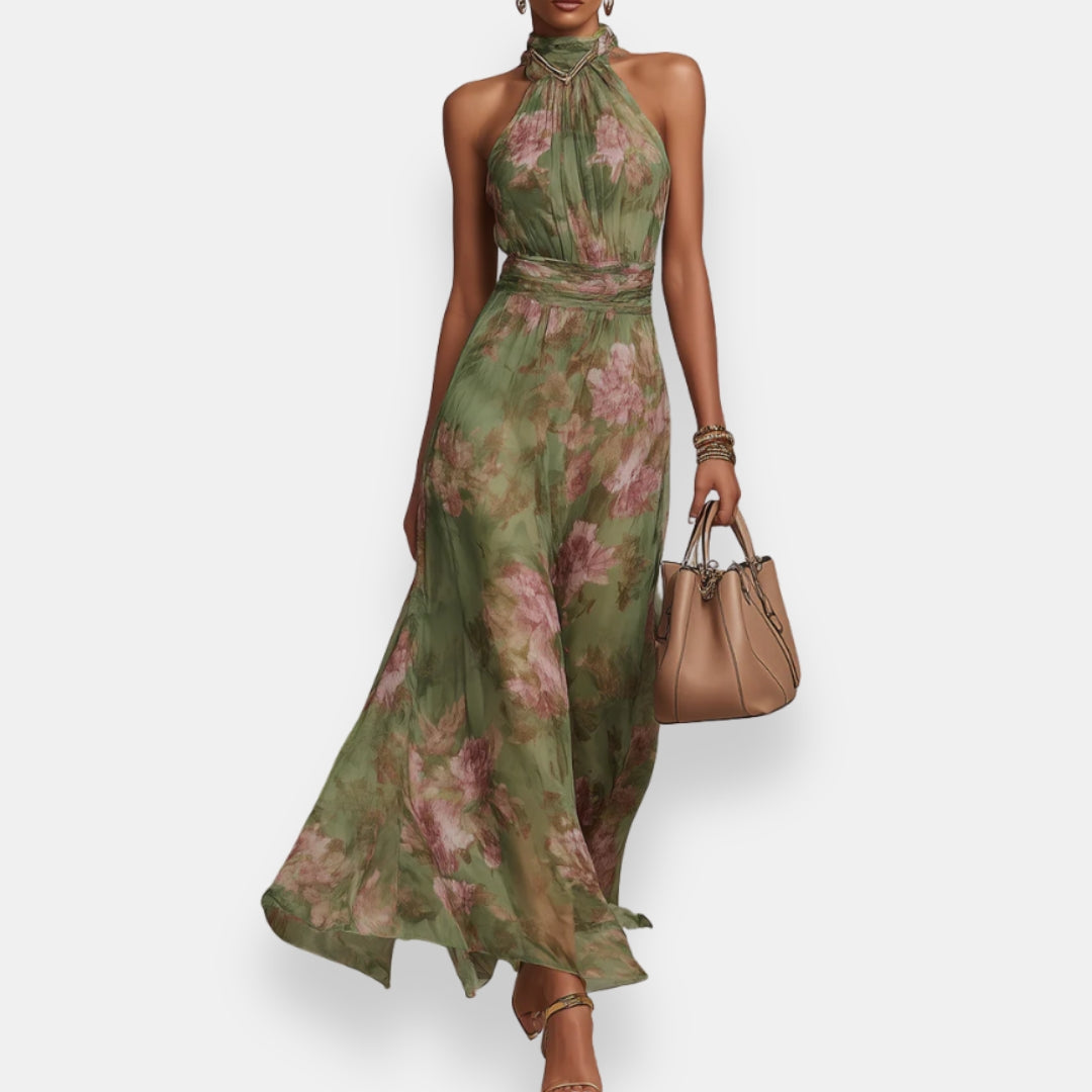 Pravinde | Robe Longue Fleurie