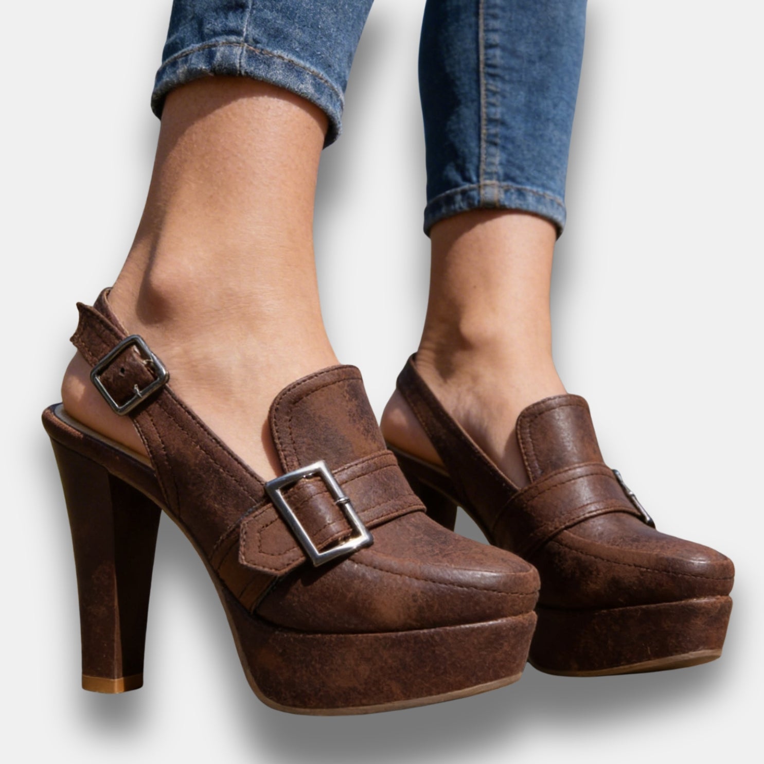 Dalmène | Sandales plateforme vintage