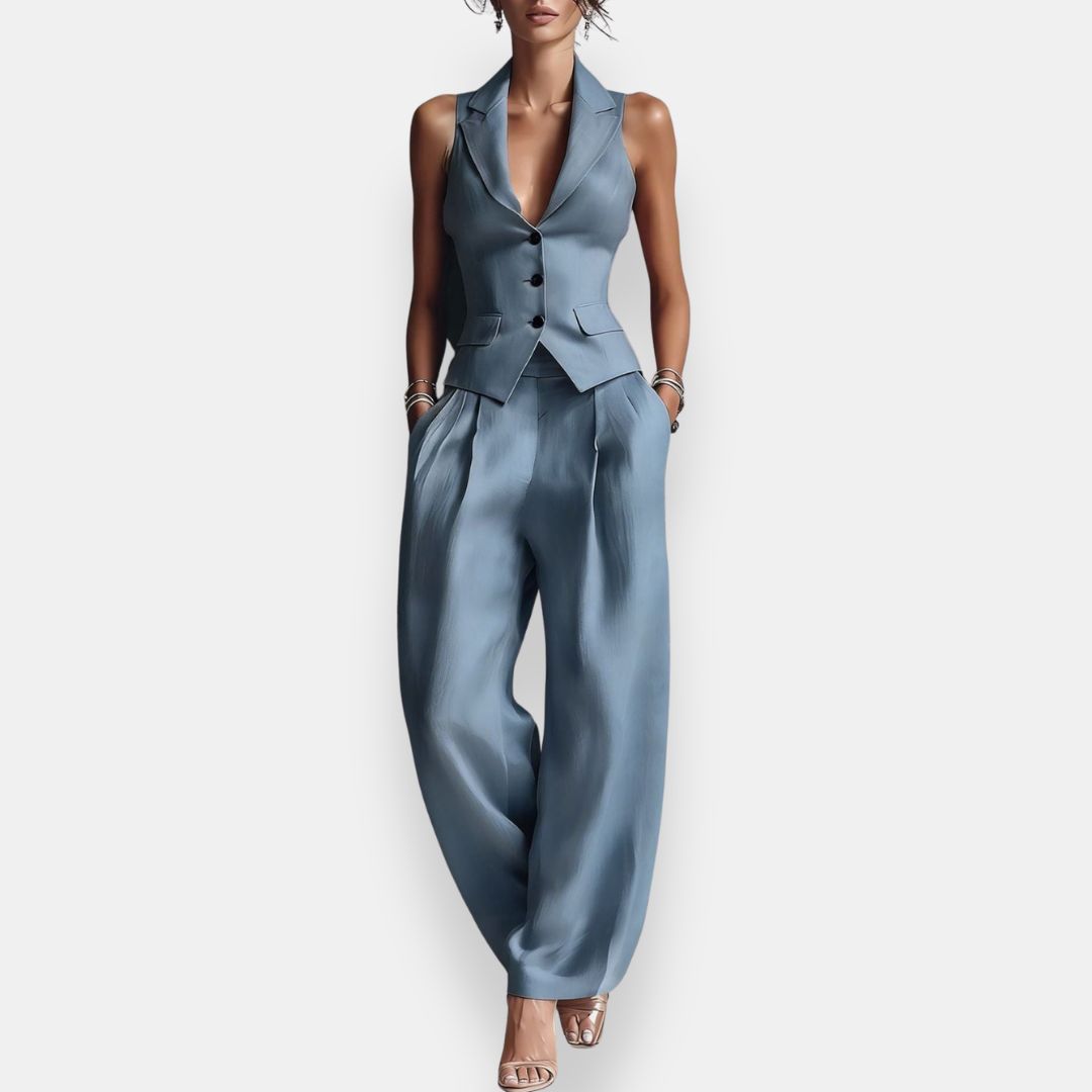 Adelmonde | Ensemble Gilet Tailleur