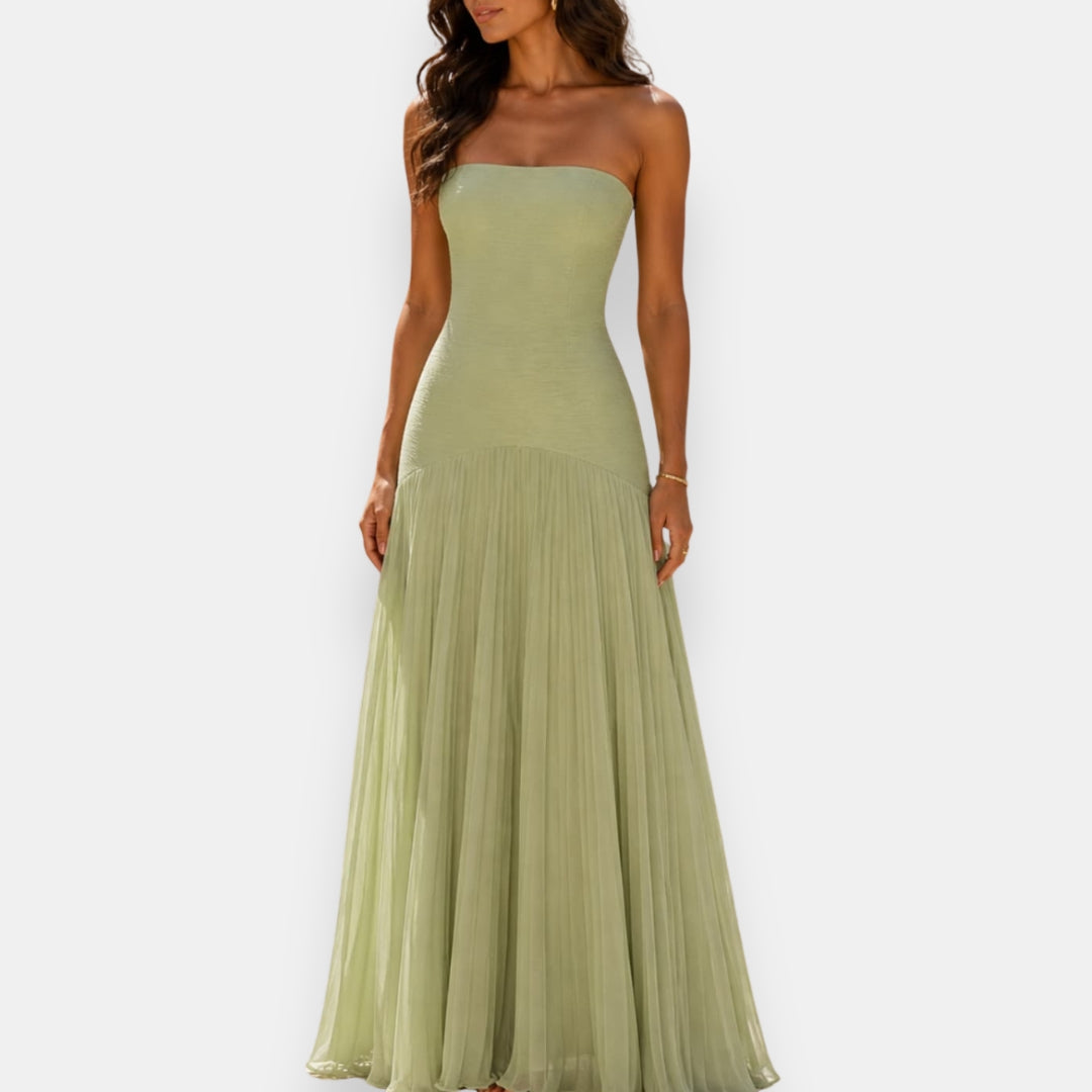 Zorane | Robe Bustier Plissée