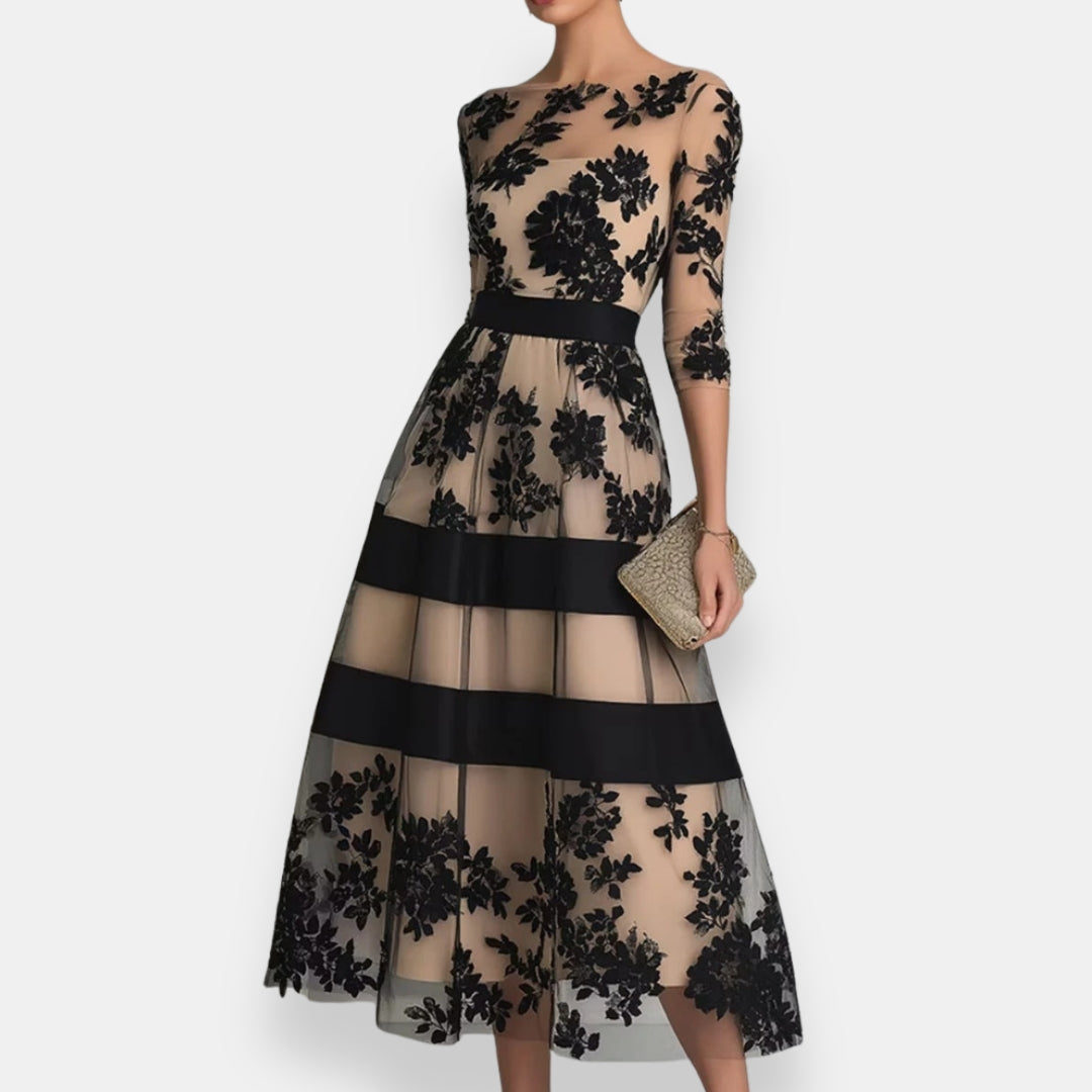 Haizea | Robe Tulle Fleurie