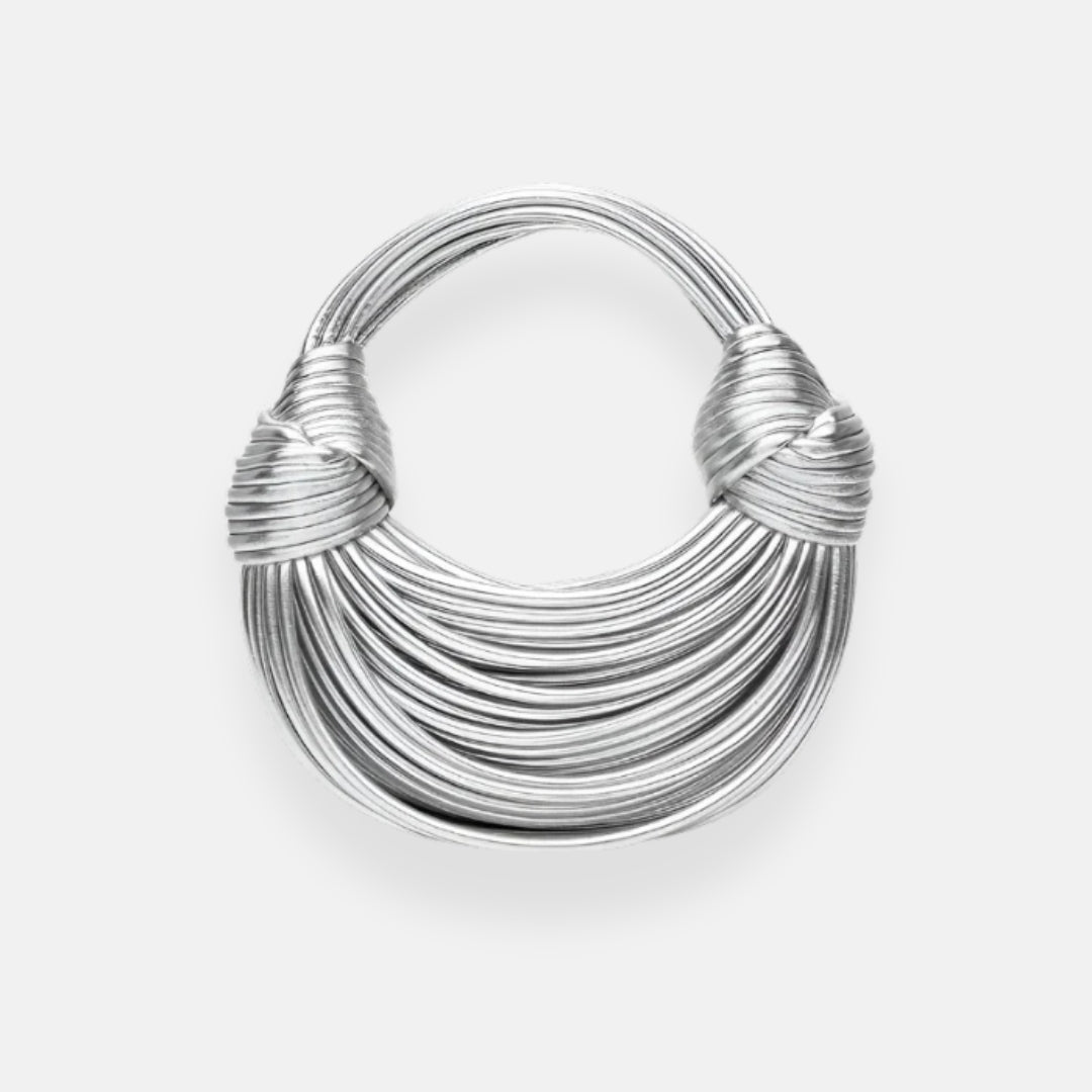 Olympe | Sac à main doré sculptural