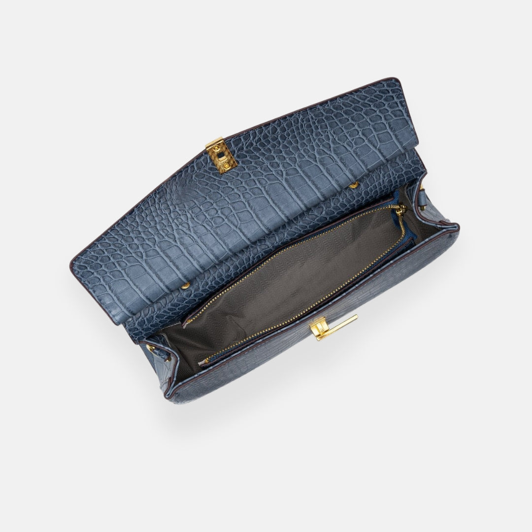 Bella | Sac à main effet crocodile