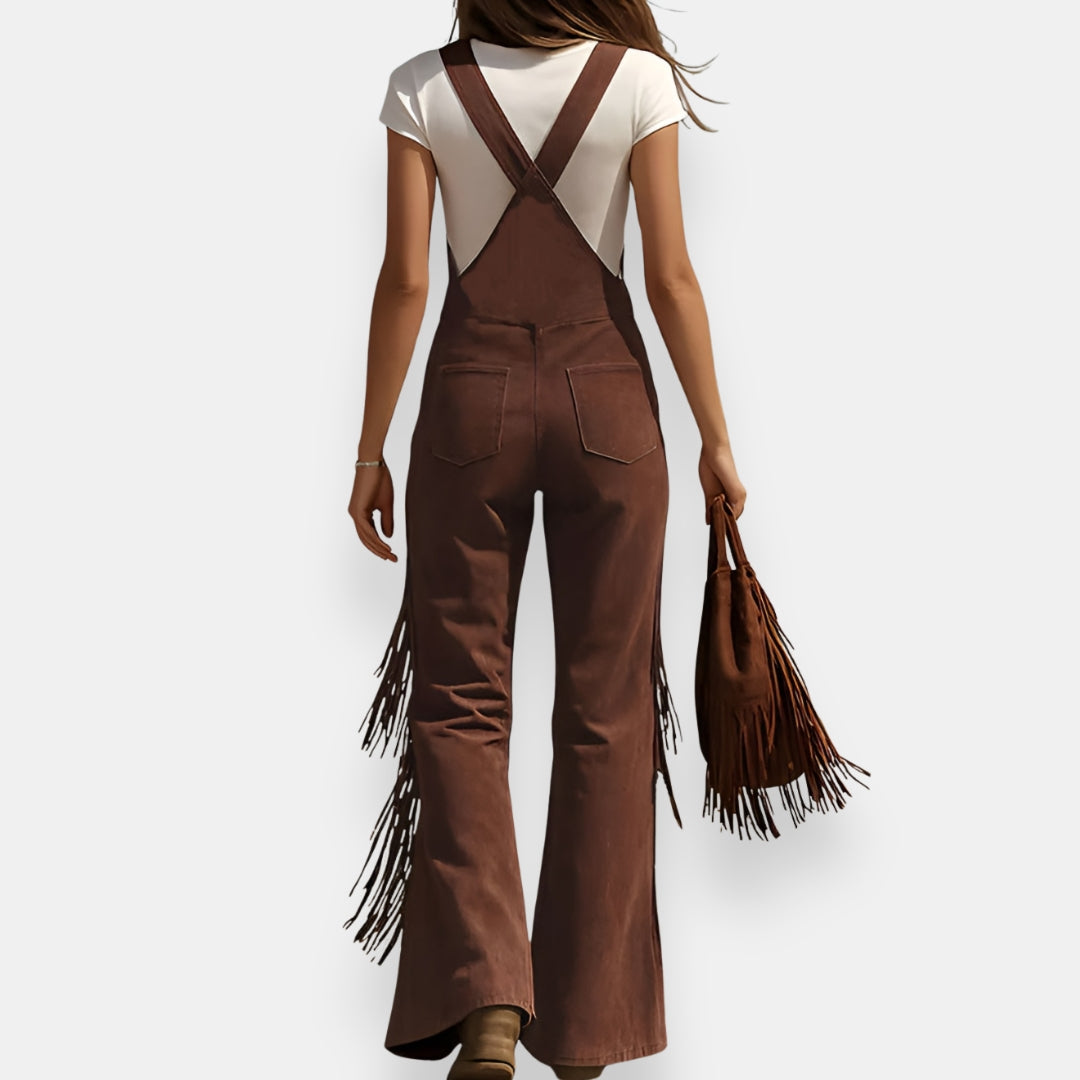 Mérovée | Salopette Bootcut Boutonnée