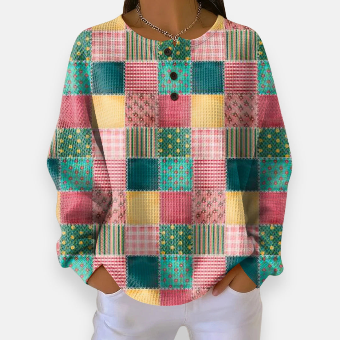 Miréane | Sweat patchwork cosy