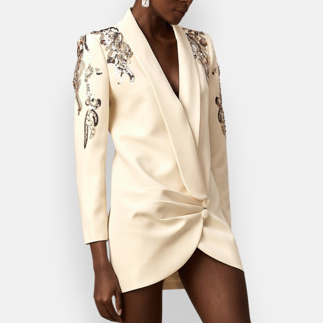 Orélie | Blazer Brodé Élégant