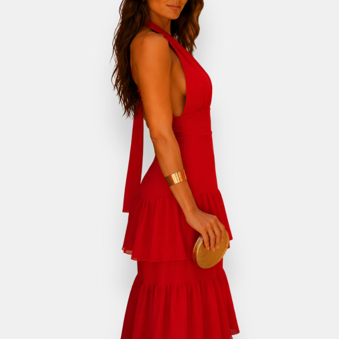 Sabéline | Robe Col Volants