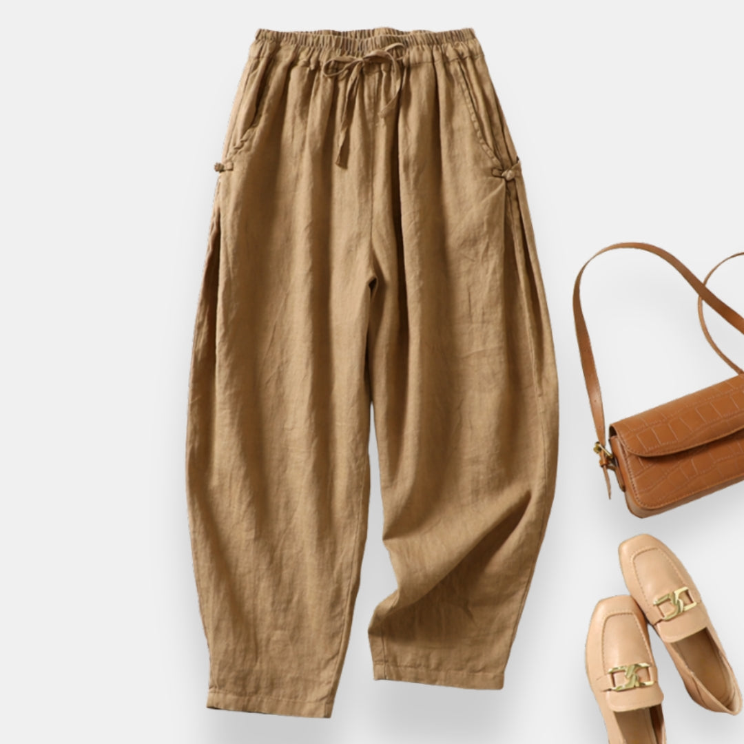 Hortense | Pantalon sarouel élastiqué