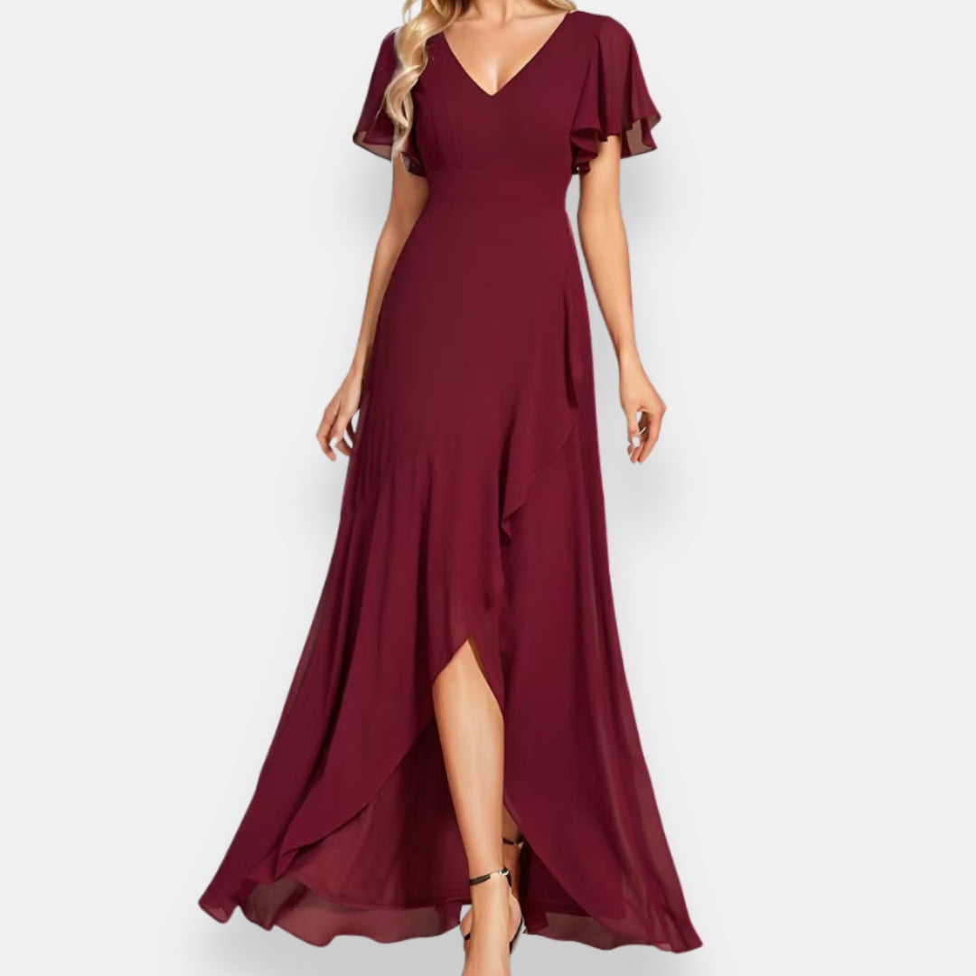Aélys | Robe longue à volants