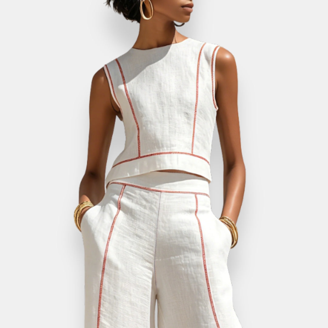 Doravelle | Ensemble Crop Surpiqûres