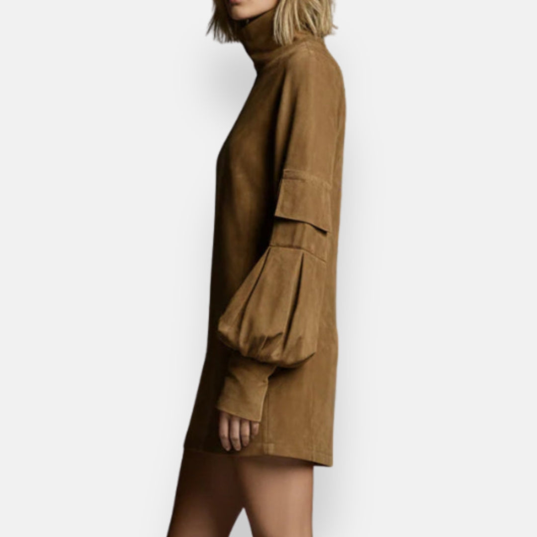 Joséfa | Robe Suédine Col