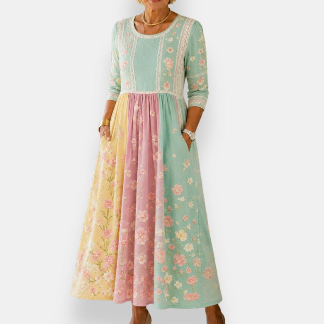 Enolia | Robe Midi Fleurs
