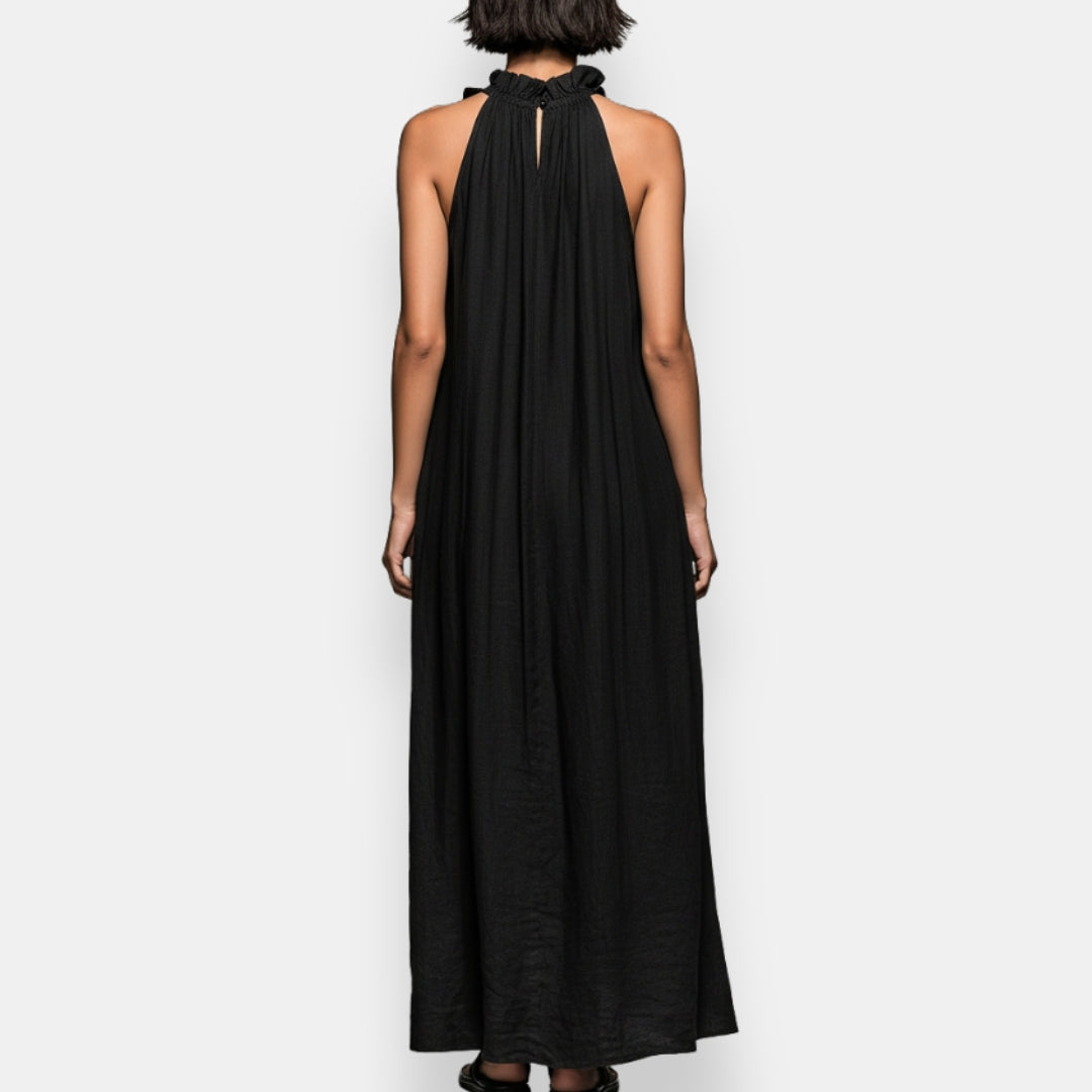 Olynthe | Robe dos nu à volants