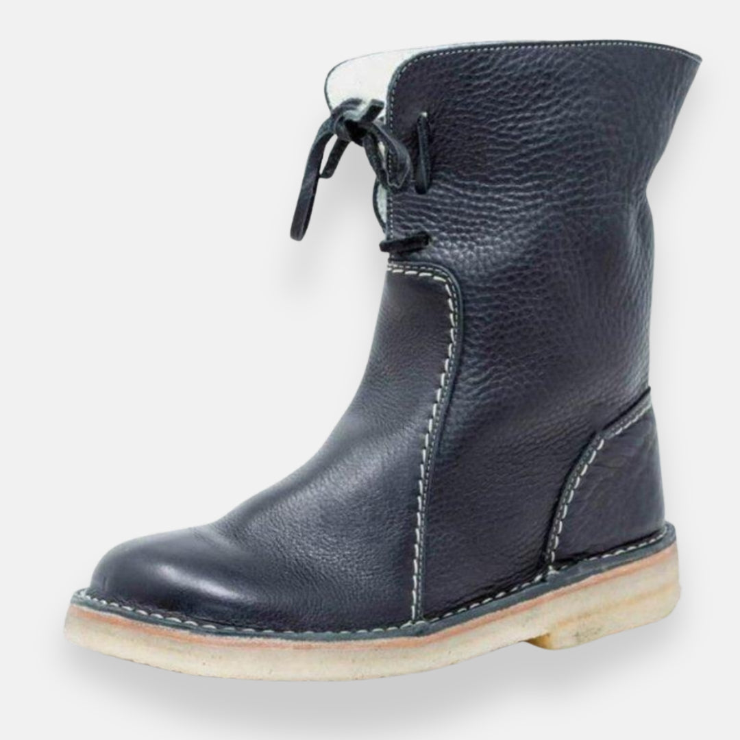 Karianne | Bottines en Cuir à Lacets