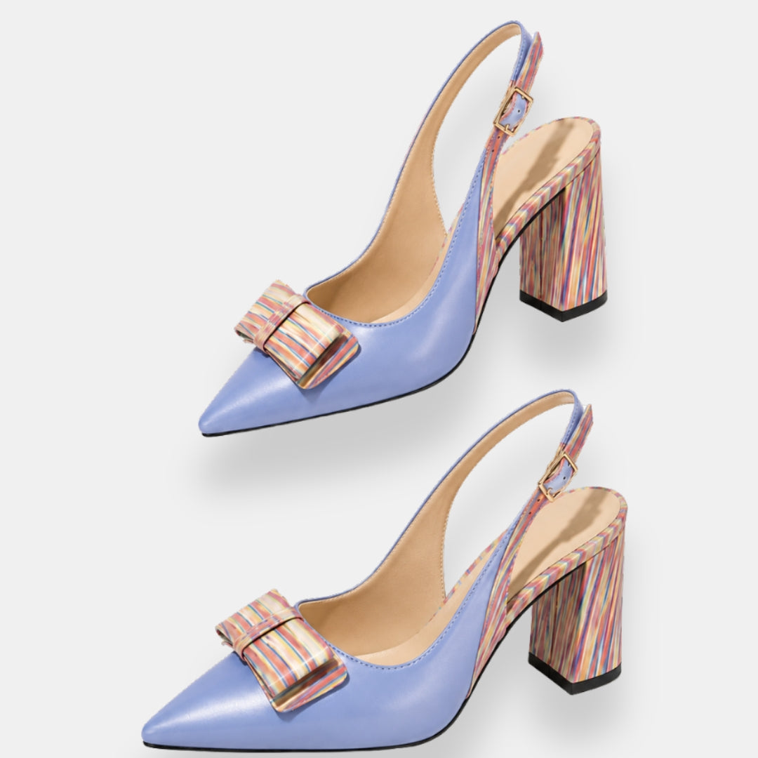 Volvane | Escarpins Slingback Bicolores