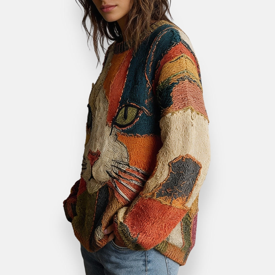 Daphnis | Sweatshirt Chat Artistique