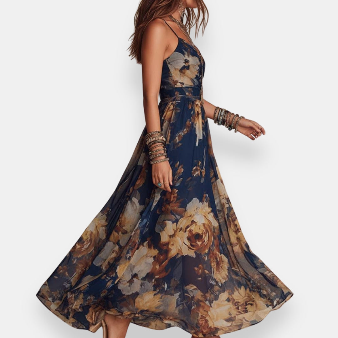 Noé | Robe Longue Fleurie Bohème