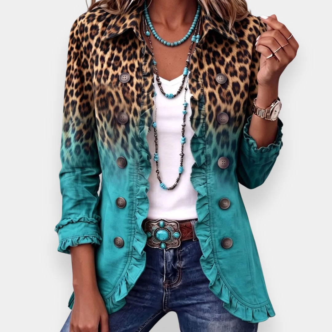 Lune | Veste Volantée Dégradé