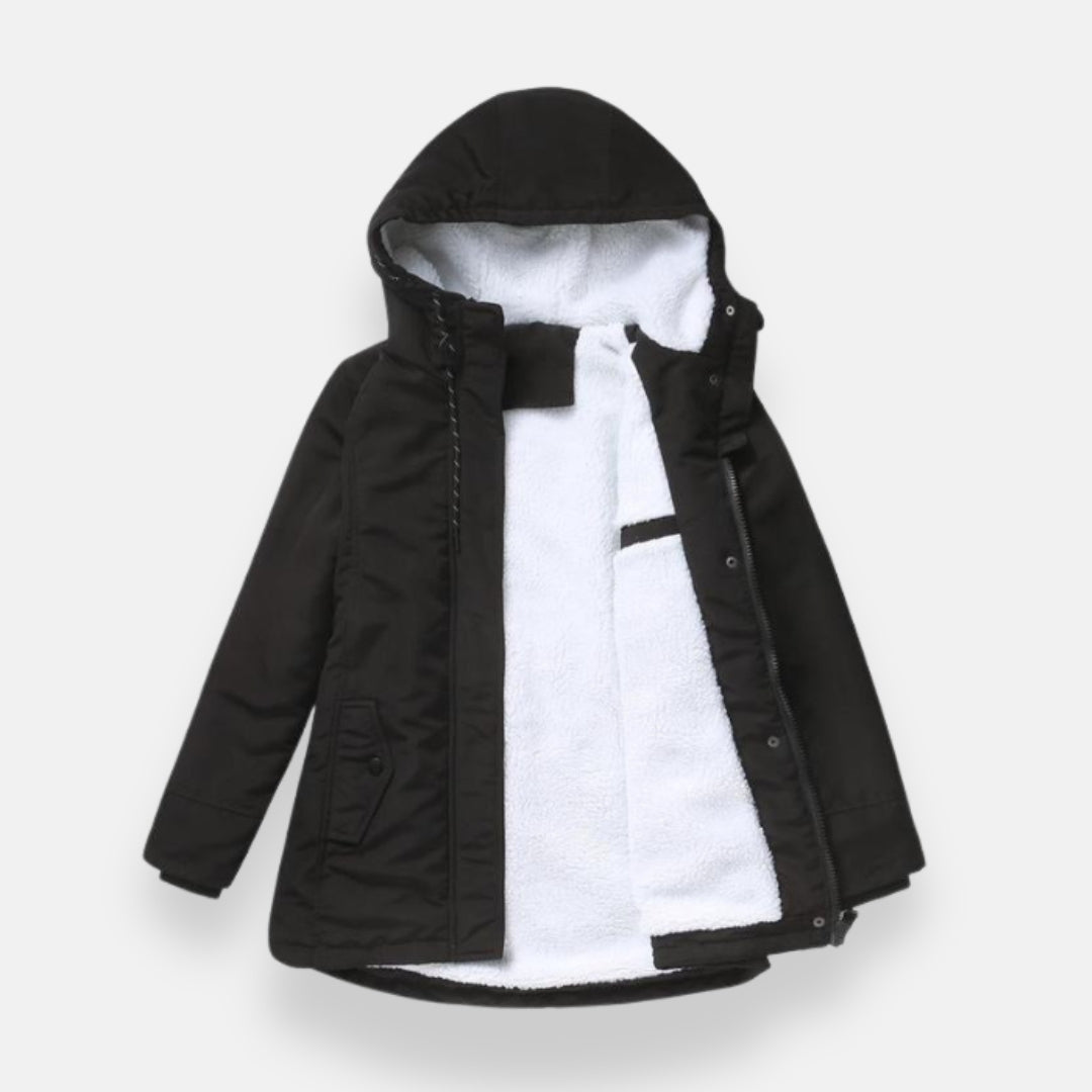 Zéliane | Parka doublée à capuche