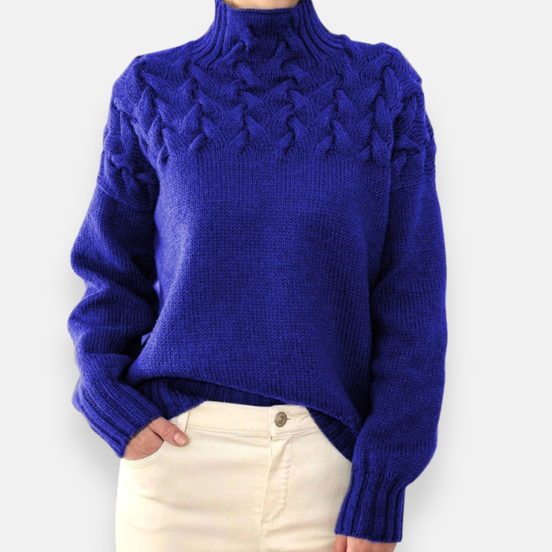 Eugénia | Pull torsadé doux