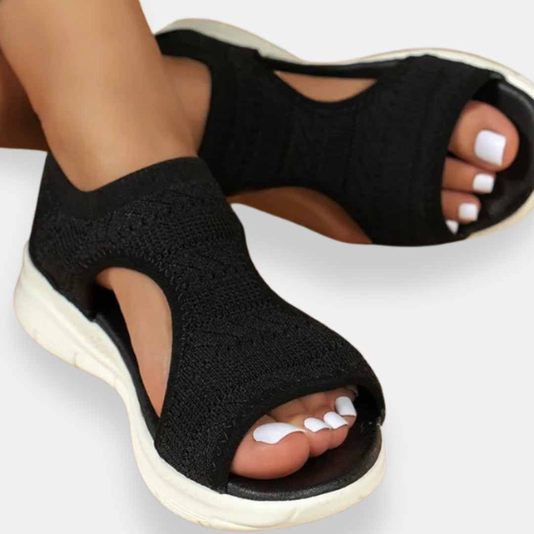 Falviane | Sandales Maille Extensible
