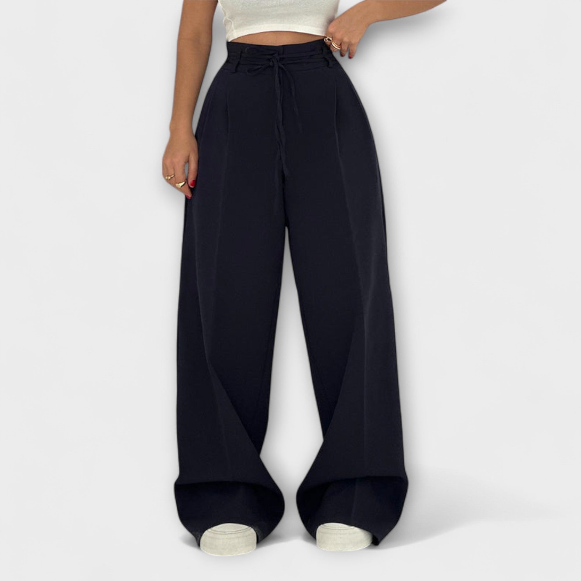 Jill | Pantalons de loisirs à fermeture à lacets