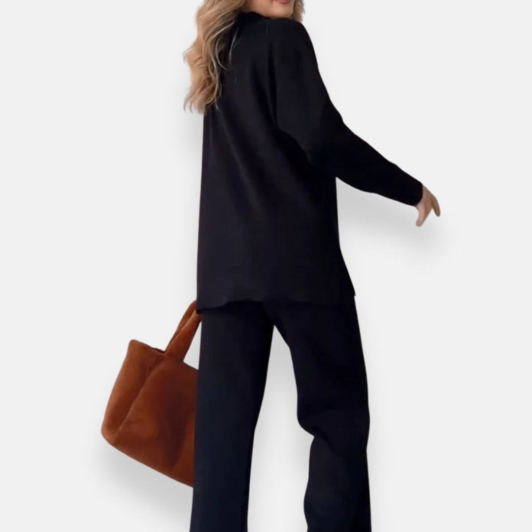 Isaure | Ensemble côtelé décontracté